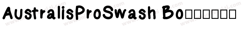 AustralisProSwash Bo字体转换